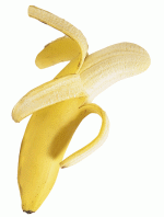 Banana Fruit, even the peels are easily bio-degradable and mannure.