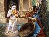 Sri Krishna, at His Childhood Days in Gokulam
