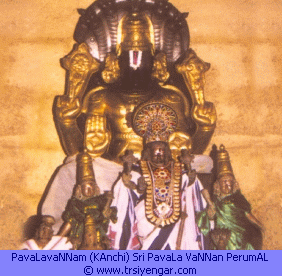 pavaLavaNNam - kAncheepuram, Sri pavaLavaNNan